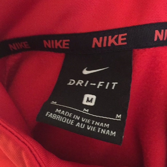 NWOT MENS Nike Collar 1/4 Zip Pullover - Picture 3 of 3